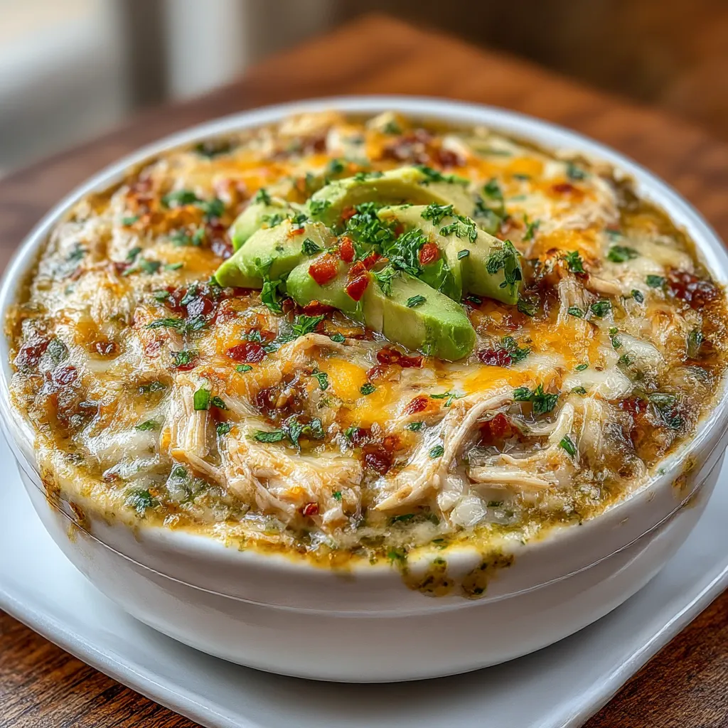 Green Chicken Enchilada Soup