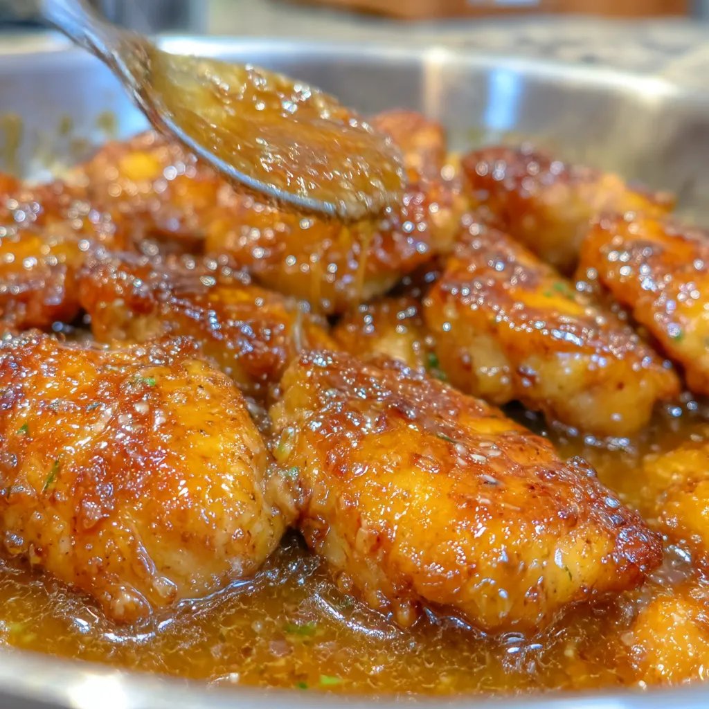 Honey Garlic Chicken Thighs