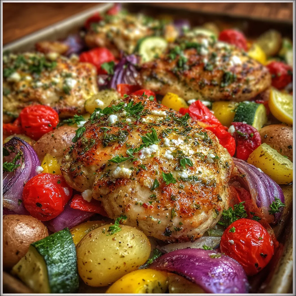 Lemon Garlic Butter Chicken Thighs and Green Beans 