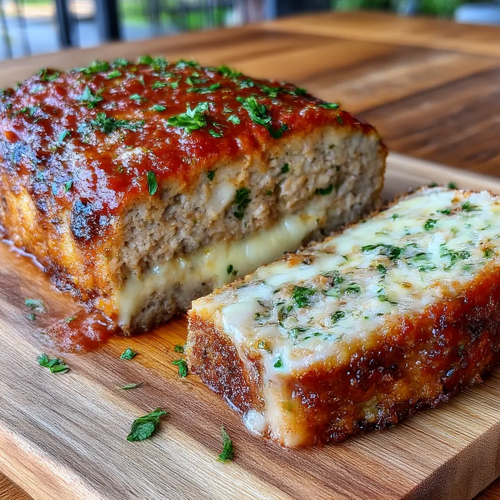 Parmesan Chicken Meatloaf