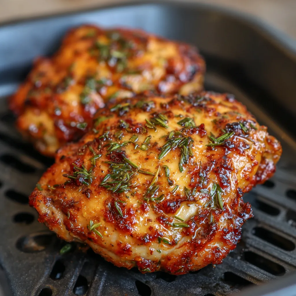 The Very Best Air Fryer Chicken Thighs
