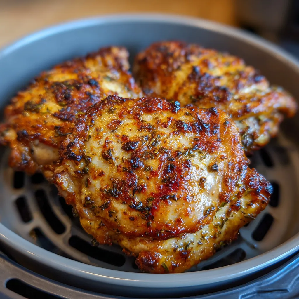 The Very Best Air Fryer Chicken Thighs