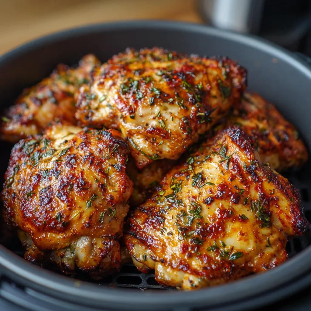 The Very Best Air Fryer Chicken Thighs