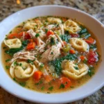Chicken Tortellini Soup
