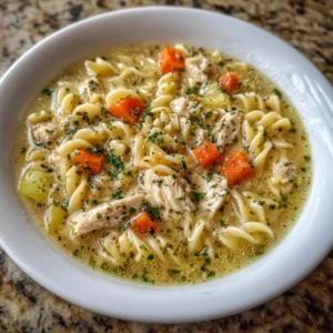 Homemade Chicken Noodle Soup