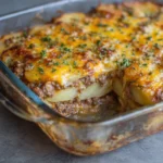 Beef and Potatoes Casserole