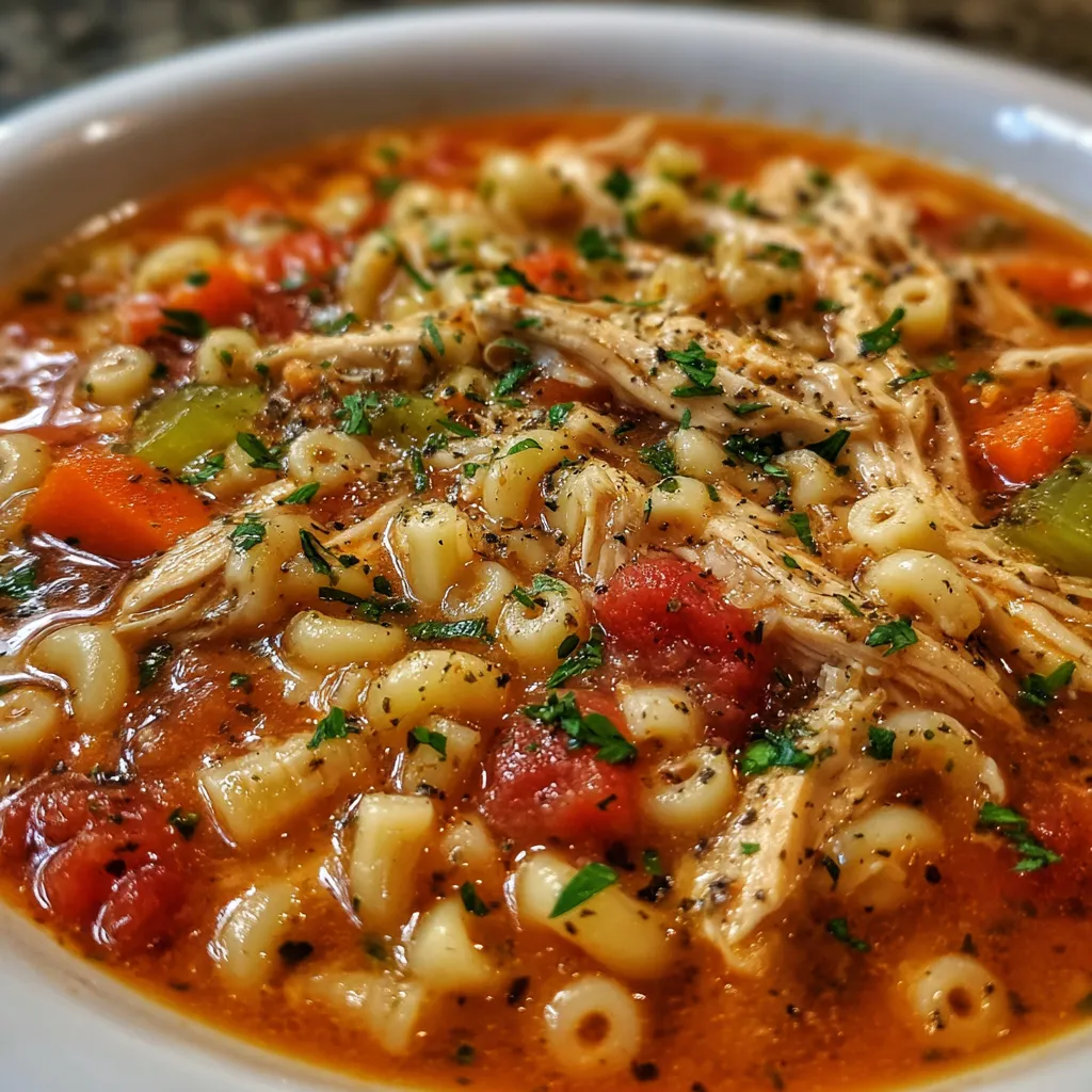 Sicilian Chicken Soup