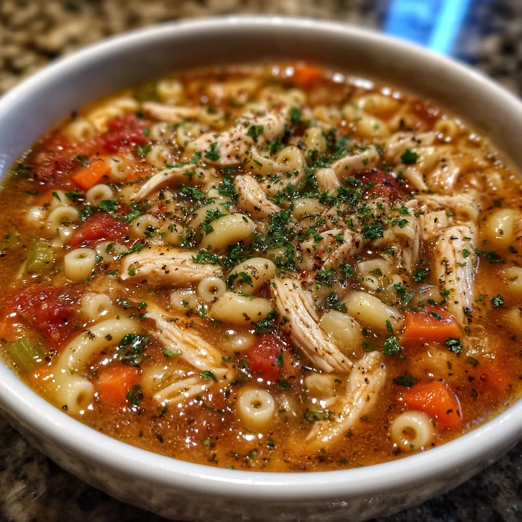 Sicilian Chicken Soup