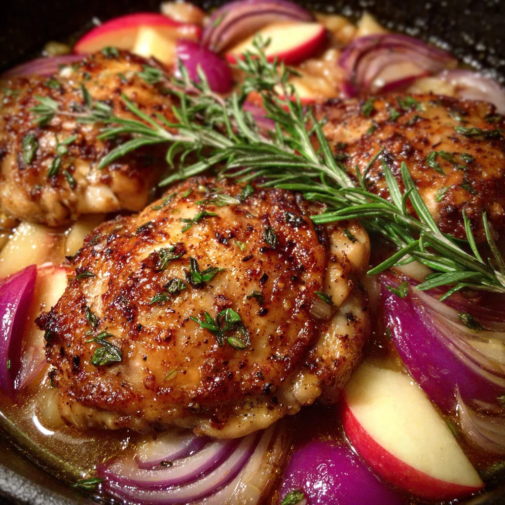 Rosemary Apple Cider Chicken