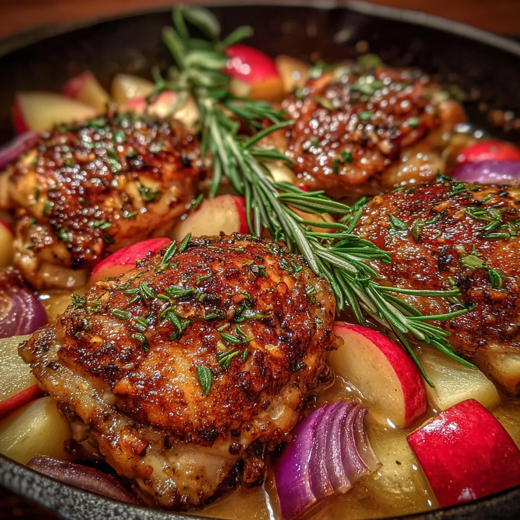 Rosemary Apple Cider Chicken