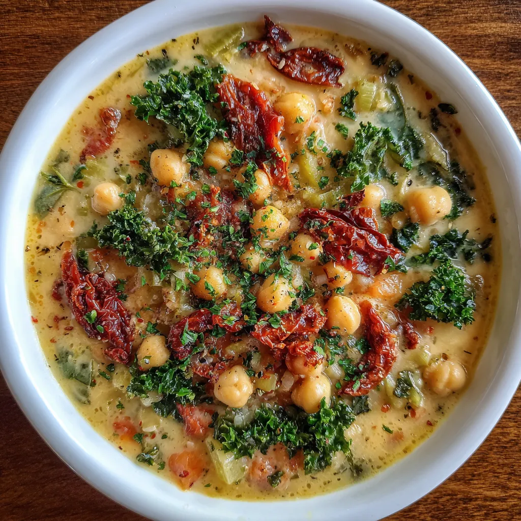 Tuscan Chickpea Soup
