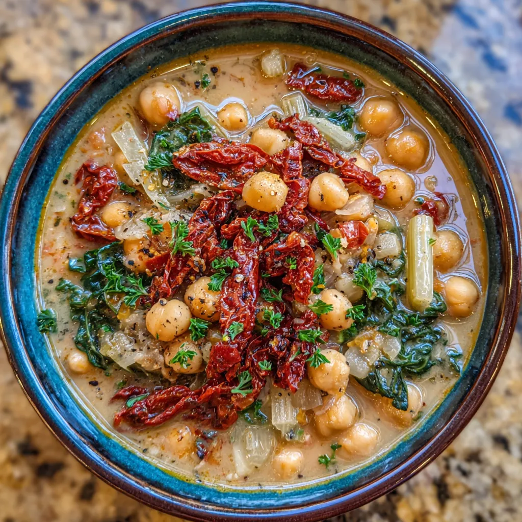 Tuscan Chickpea Soup