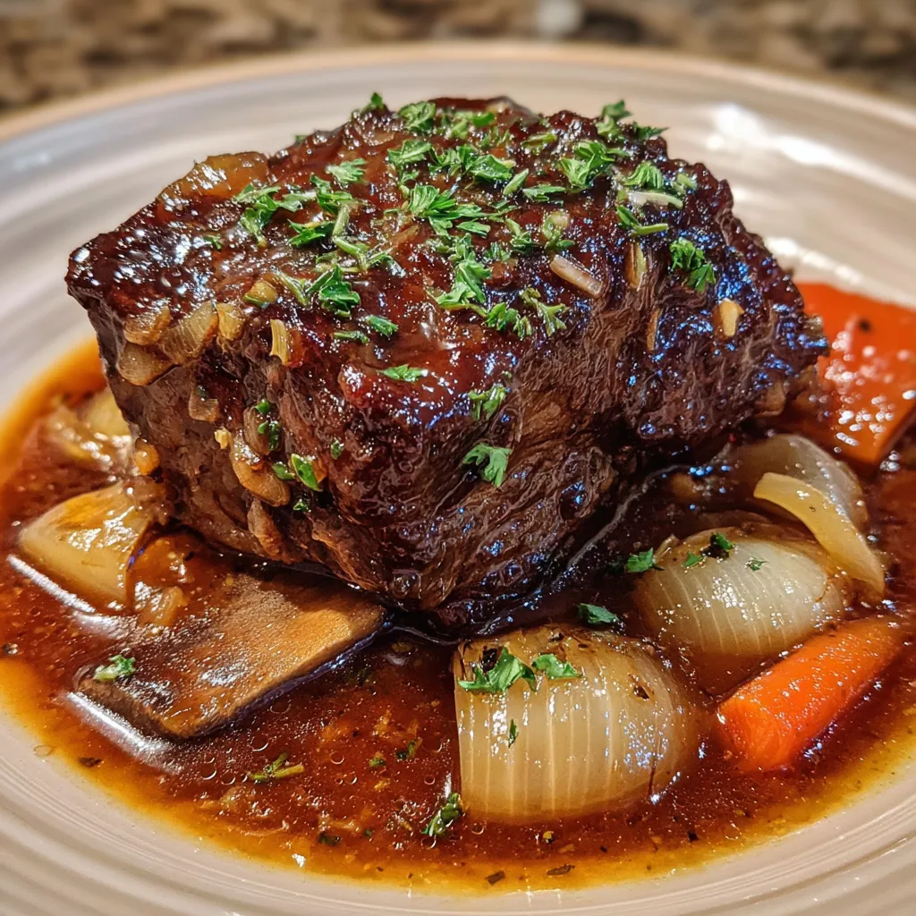 Super Tender Crockpot Beef Short Ribs