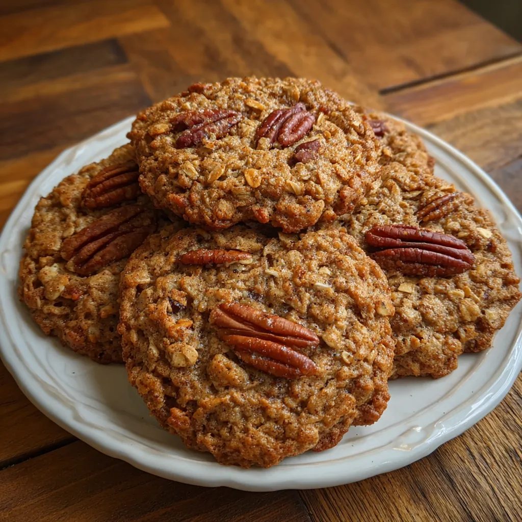 Chewy Chai Oatmeal Cookies
