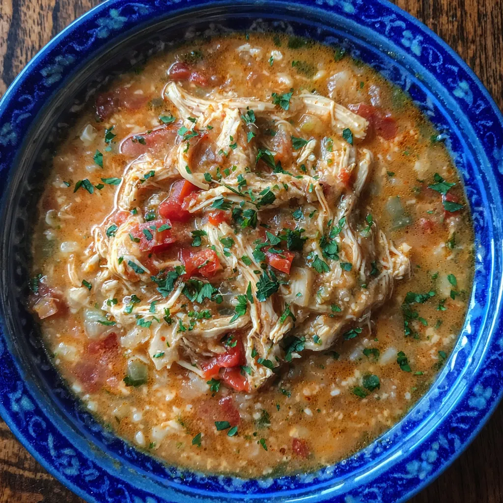 Chicken Enchilada Soup