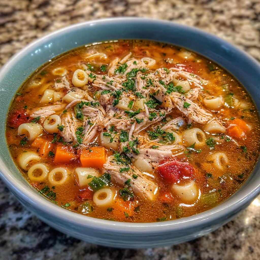 Sicilian Chicken Soup