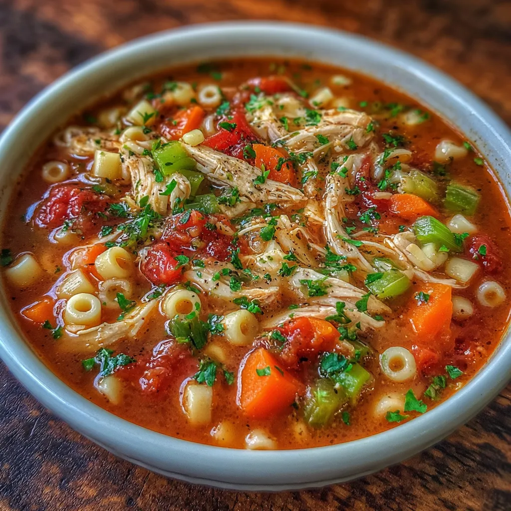 Sicilian Chicken Soup