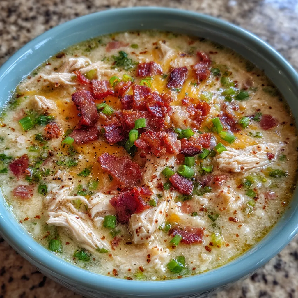 Low Carb Crack Chicken Soup