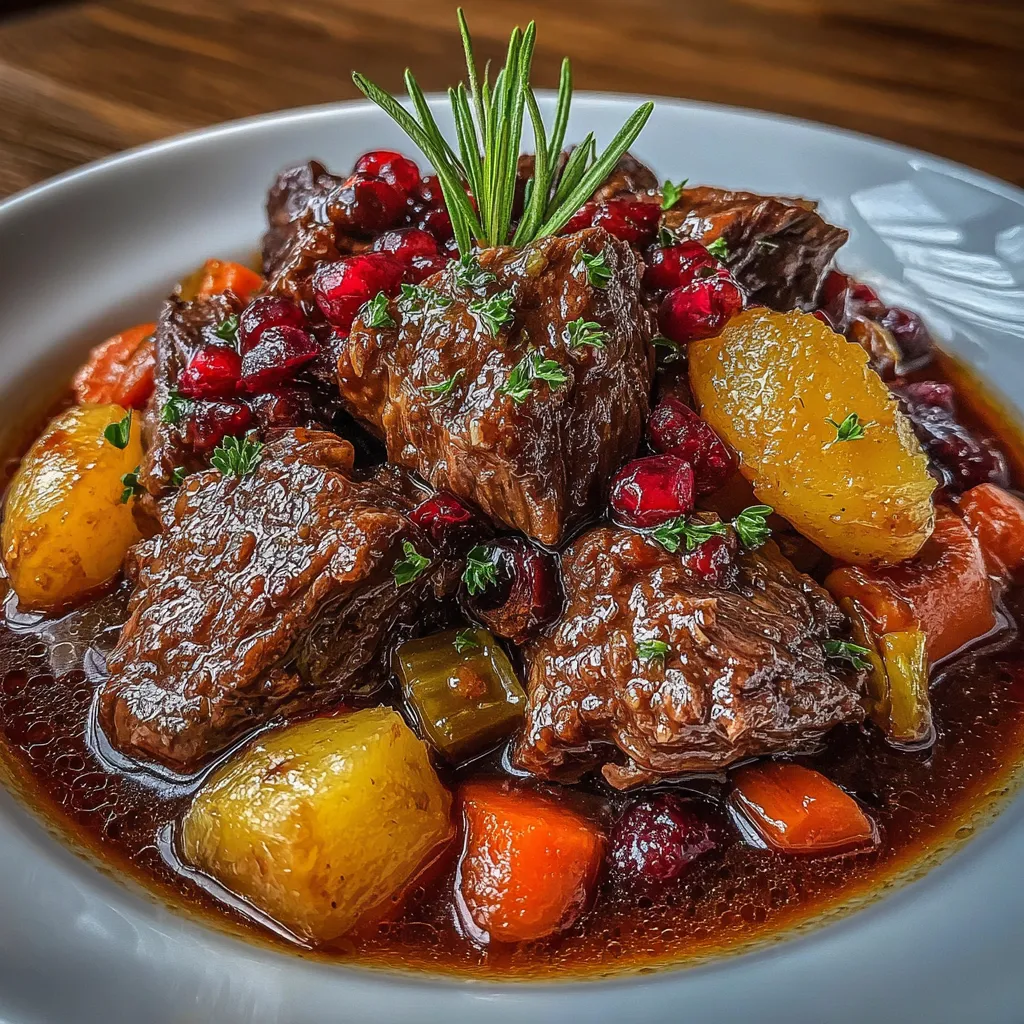 Beef Stew in Halal Red Sauce