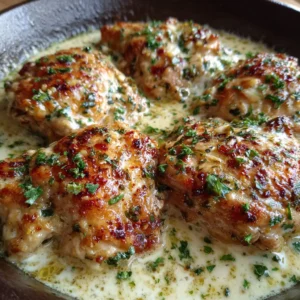 Crockpot Garlic Parmesan Chicken Thighs