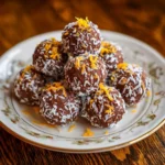 Festive Orange Chocolate Truffles