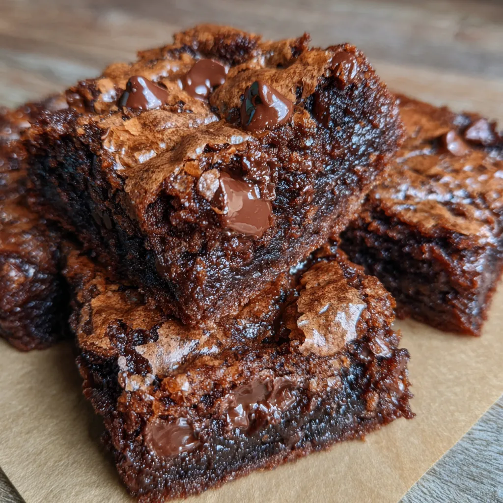 Best Fudgy Chewy Brookies