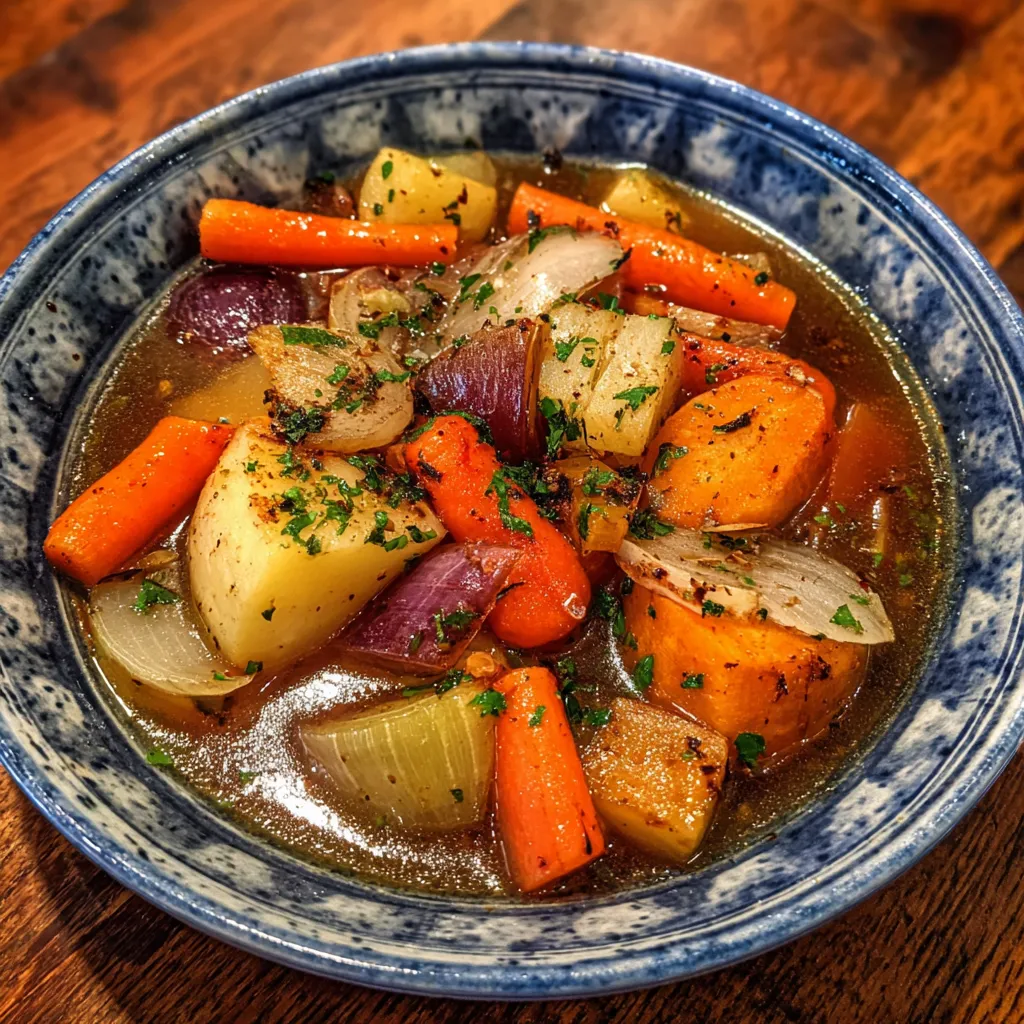 Roasted Winter Vegetable Soup