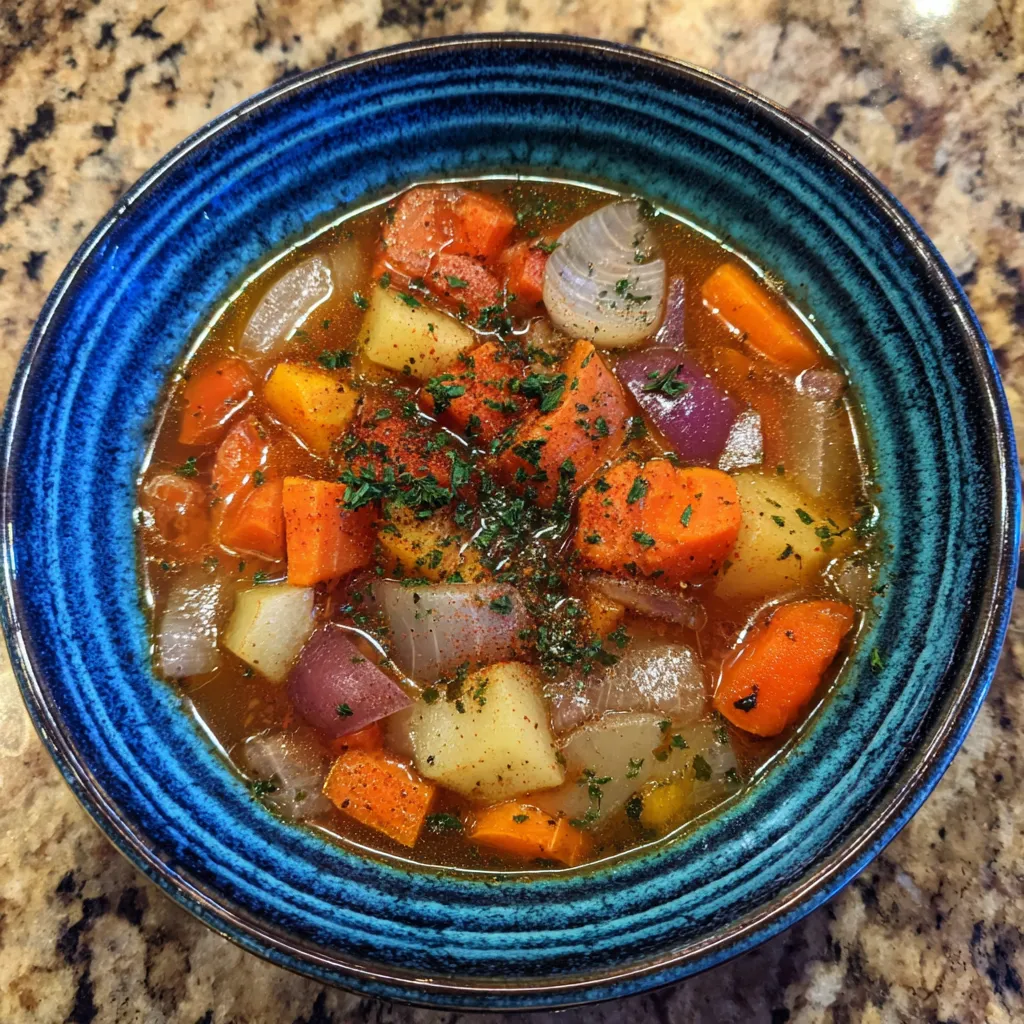 Roasted Winter Vegetable Soup
