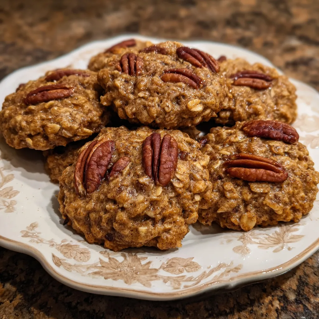 Chewy Chai Oatmeal Cookies