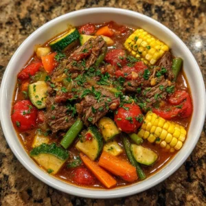 Crockpot Summer Beef Stew