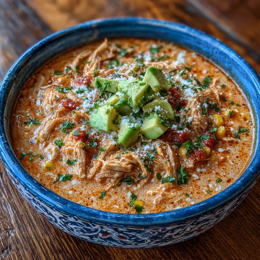 Chicken Enchilada Soup