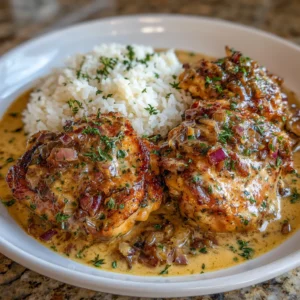 Brown Sugar Dijon Chicken Thighs