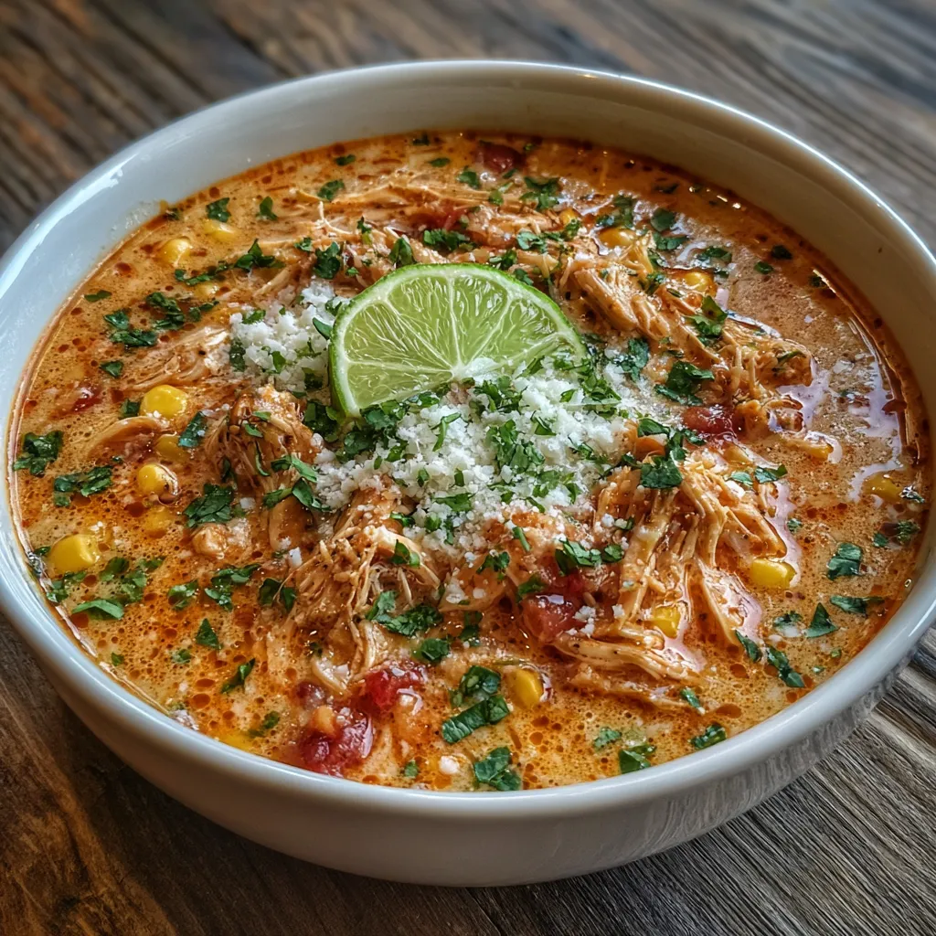 Chicken Enchilada Soup