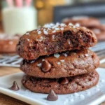 Double Chocolate Peppermint Cookies