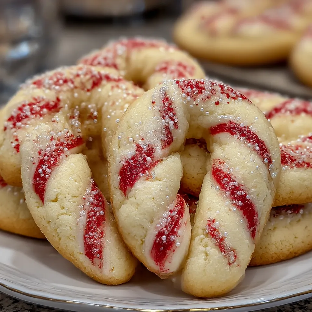 Candy Cane Cookies