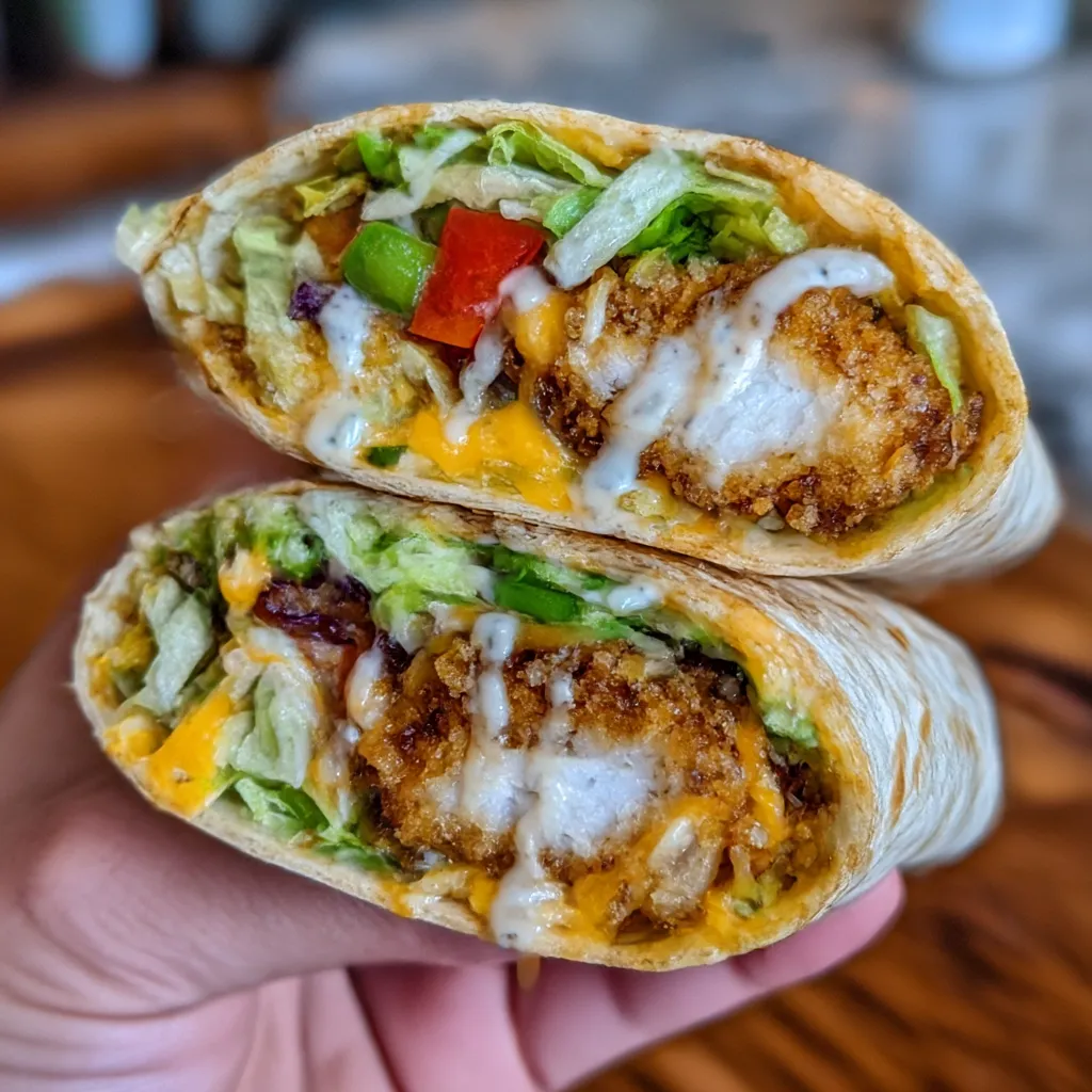 Chicken Ranch Snack Wrap