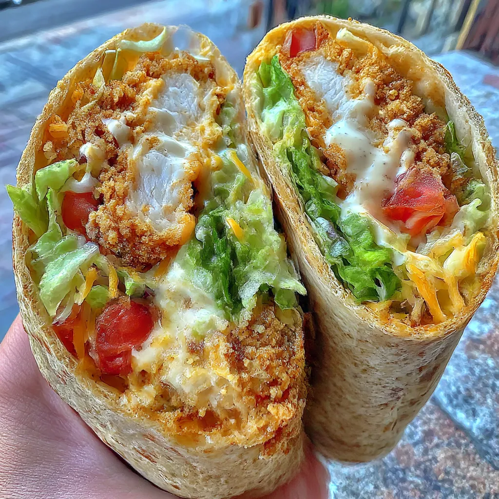 Chicken Ranch Snack Wrap