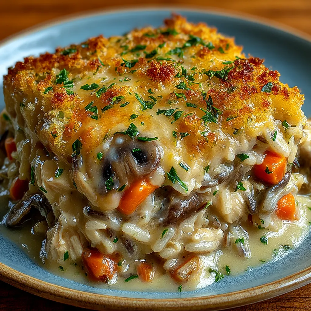 Chicken Wild Rice Casserole