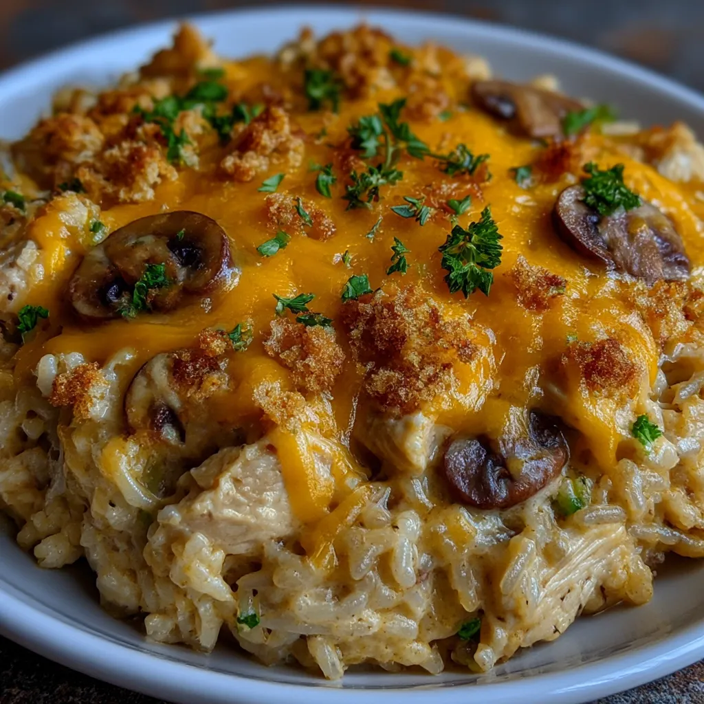 Chicken Wild Rice Casserole