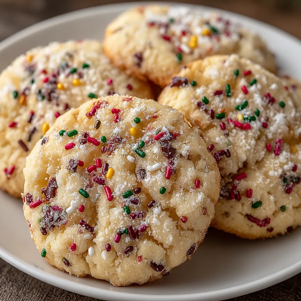 Christmas Ooey Gooey Butter Cookies