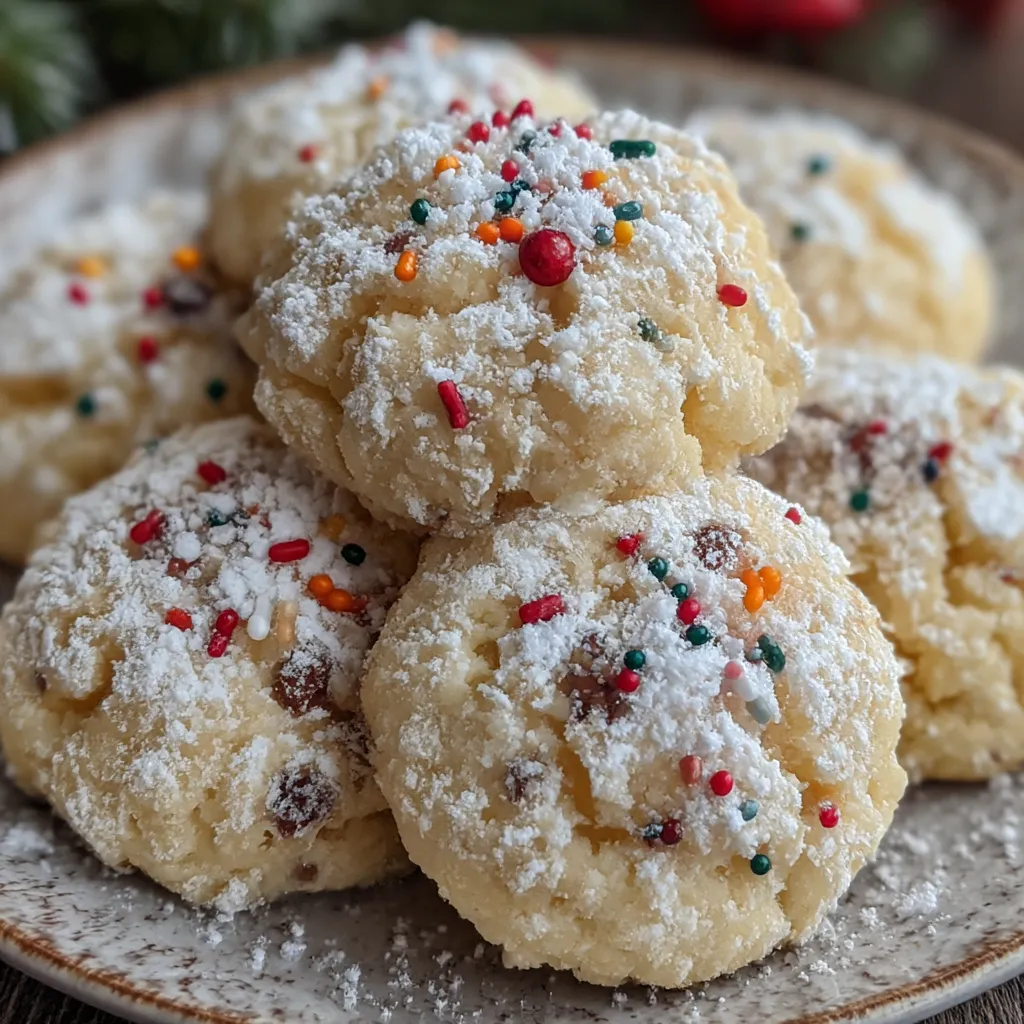 Christmas Ooey Gooey Butter Cookies