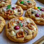 Copycat Crumbl Salted Caramel Cheesecake Cookies