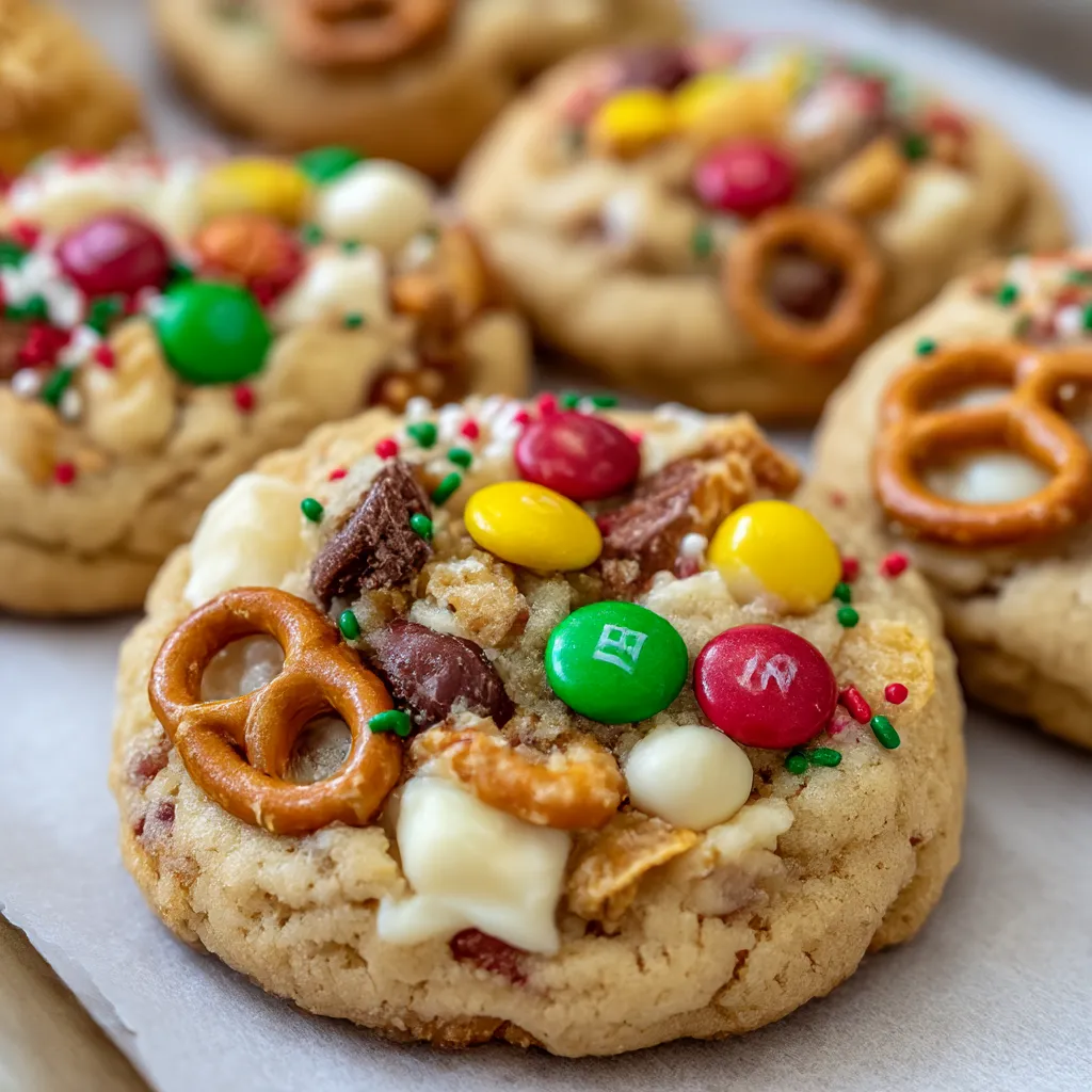 Copycat Crumbl Salted Caramel Cheesecake Cookies