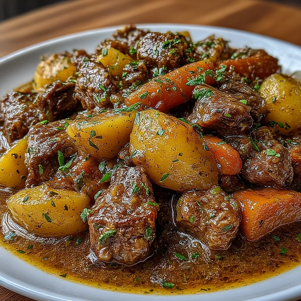 Cozy Crockpot Beef Stew