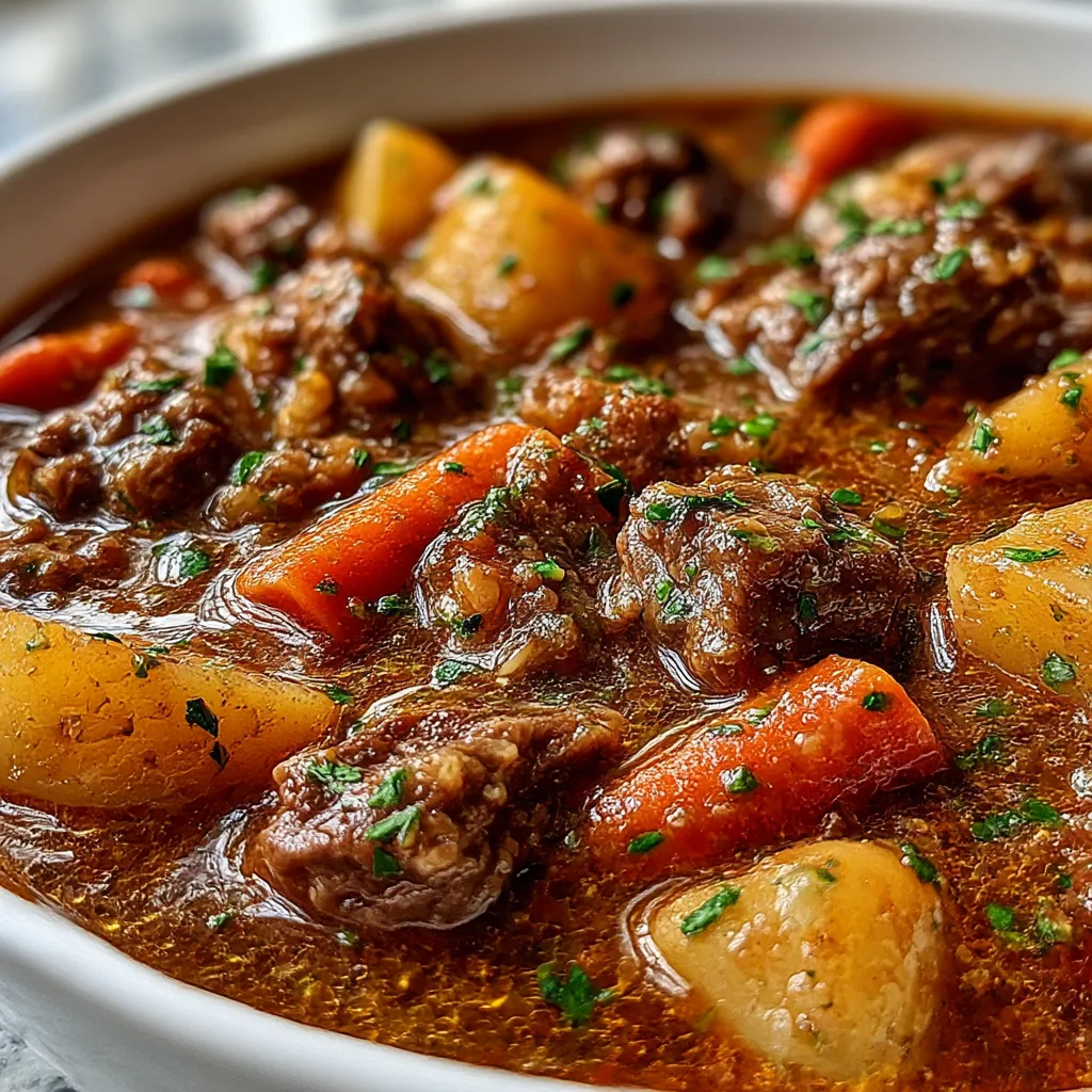 Cozy Crockpot Beef Stew