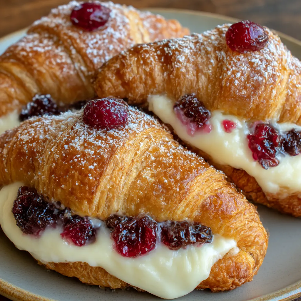 Cranberry Cream Cheese Crescent Bites
