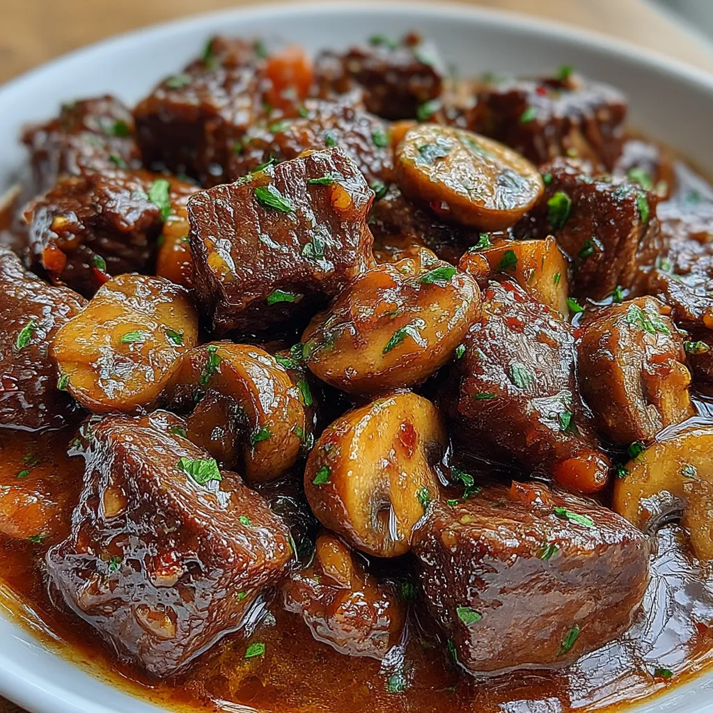 Crockpot Beef Bourguignon