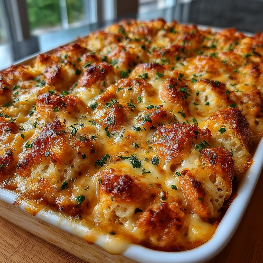 Easy Chicken and Stuffing Casserole