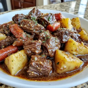 Easy Crockpot Beef Stew