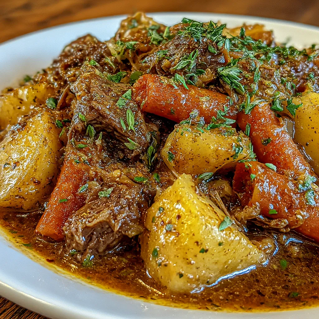 Easy Crockpot Beef Stew
